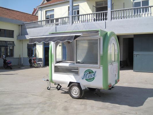 Fast Concession mobiele food trailer met volledige keuken gegalvaniseerd staal en 200 set