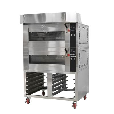Hoogproductieve industriële elektrische convectieoven voor broodapparatuurprojecten