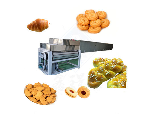 Elektrische oven voor het bakken van koekjes en aardappelchips in 22.5 x 32.5 x 24.5 cm tunnelontwerp