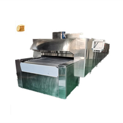 10m industriële tunnel Oven voor botermelk Hard koekjes Koekjes Energiebron Elektriciteit