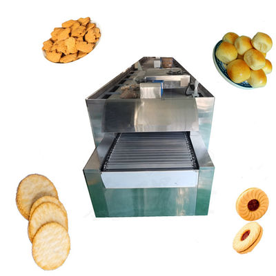 Energiebesparende bakkerij Tunneloven voor Arabisch Pita Brood en aardappelchips Bakken