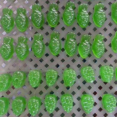 JY-50 Volledig automatische roestvrijstalen ananas fruit hard snoep lollypop maken machine