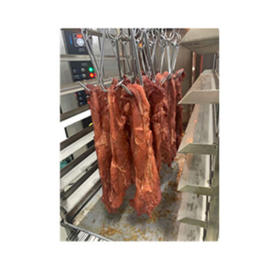 380V 32 trays Gas Kip geroosterd Zuigvarken rundvlees Gepofferd graan Baking Rack Machine