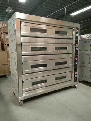 Commerciële gasconvectieoven Qualibakeoven voor het bakken van brood en pizza in 2020