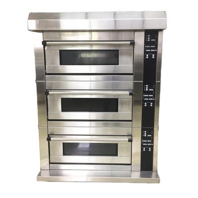 Industriële gasovens met een hoge productiviteit voor het bakken van brood en pizza in hotels