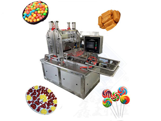 Flat Candy Lollipop Maker met koeltunnel Precise Temperature Control