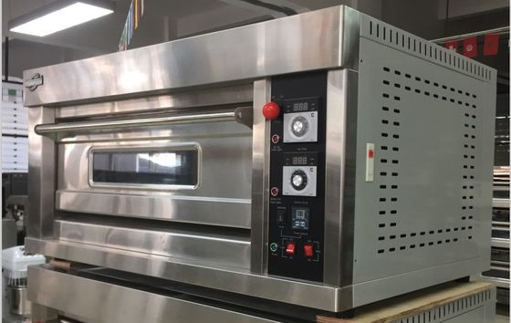 Multifunctioneel 4 bakken Elektrische combi stoomoond Stoomconvectieoven met ontwerp