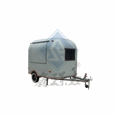 1000 KG aangepaste kleur mobiele voedseltruck met ontwerp enkel/dubbele assen