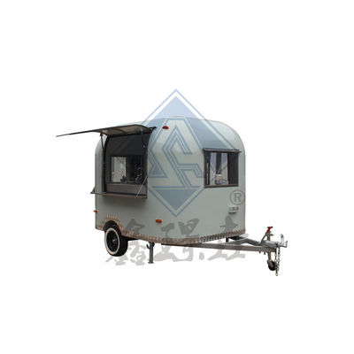 1000 KG aangepaste kleur mobiele voedseltruck met ontwerp enkel/dubbele assen