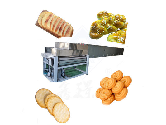 Automatische werking broodkoekjes Tunneloven Lijn met broodbakkerij apparatuur