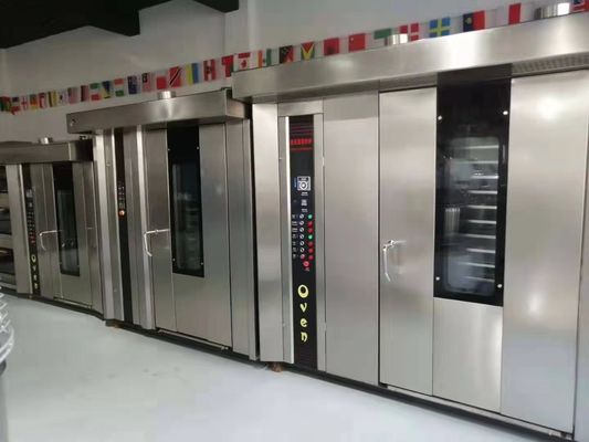 2020 Shanghai Jingyao 32/64 Trays Rotary Oven voor toastkoekjes en elektrische hete lucht