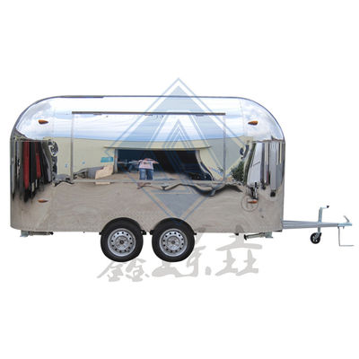 Direct leveren 4M Single/Double Axles Design mobiele foodtruck met water materiaal