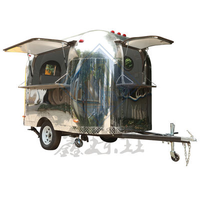 Op water gebaseerde 2.8M Single/Double Axles Design Mobile Customized Food Snack Truck Direct