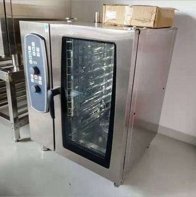 10 laag standaard type combinatie stoomoovens perfect voor de productie van voedingsmiddelen en dranken