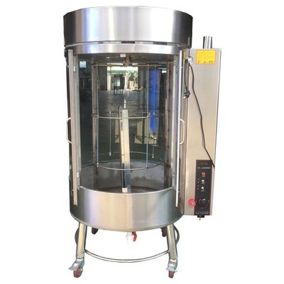 Online ondersteuning Volledig eendenrooster Elektrische en gasoven machine Rotary Chicken Grill apparatuur