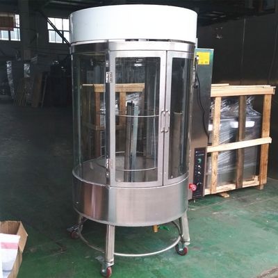 Online ondersteuning Volledig eendenrooster Elektrische en gasoven machine Rotary Chicken Grill apparatuur