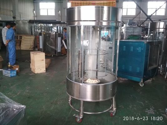 120 kg Lava Stone Peking Duck Vlees Draaiende bakoven voor grootschalige operaties