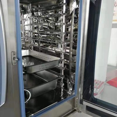Roestvrij staal multifunctionele 6 laag elektrische combi stoomoond 9000/10000/11000