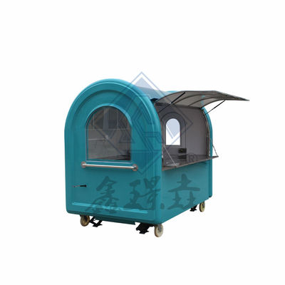 Industriële ronde/vierkante model voedseltruck met een-/dubbele assen en op maat gemaakte ontwerp