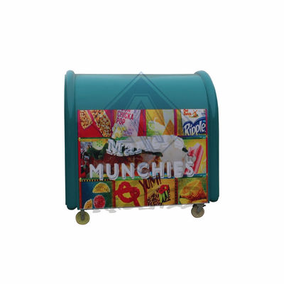 Industriële ronde/vierkante model voedseltruck met een-/dubbele assen en op maat gemaakte ontwerp