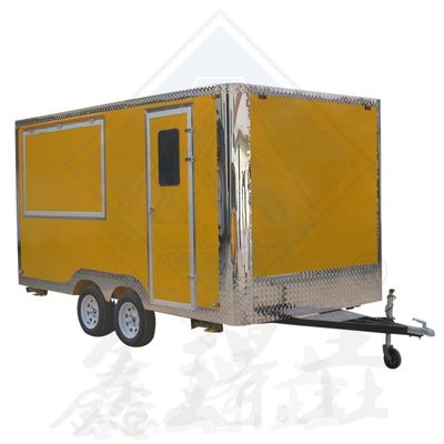 Food Service Trailer Cart 600 Mobile Customized Industrial met Canopy Square Mobile