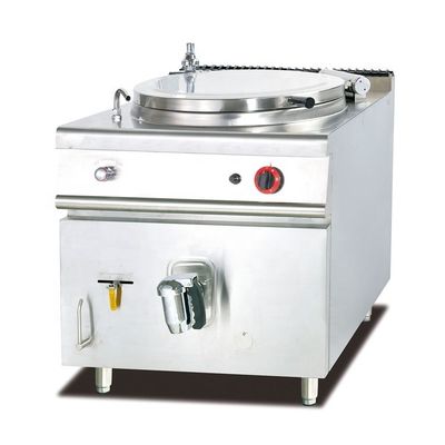 6 Gaskachel met roestvrij staal en broodbakoven