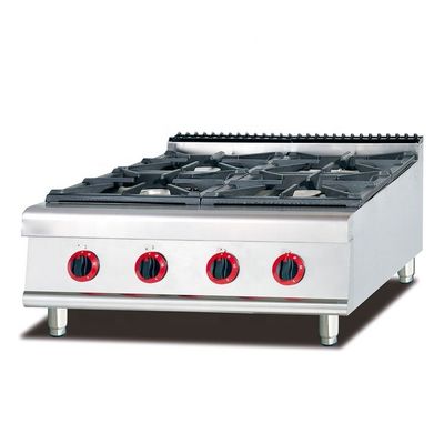 Verbeter je keuken met deze gaskachel 4 branders Lava Rock grills en bakoven