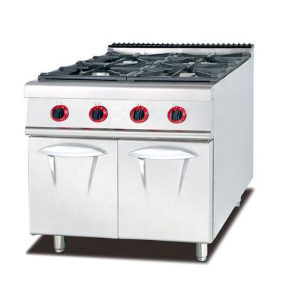 Verbeter je keuken met deze gaskachel 4 branders Lava Rock grills en bakoven