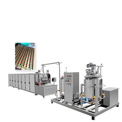 150 kg/uur industriële automatische beer lollypop snoepmachine met geavanceerde functie