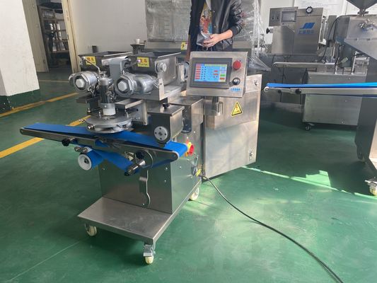 Multi-head incrustatie- en co-extruderingsmachine voor het vullen van koekjes