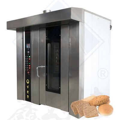 32 bakken One-Stop Bakkerij Machine Goed Elektrisch Koekje Brood Automatische Rotary Oven
