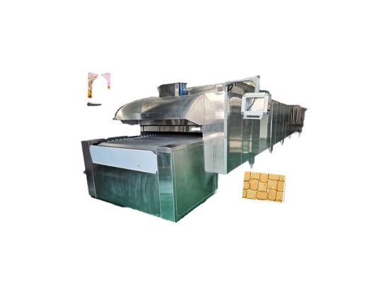 304 industriële tunneloven van roestvrij staal voor koekjes en koekjes van hoge productie