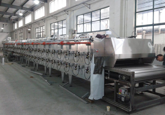 304 industriële tunneloven van roestvrij staal voor koekjes en koekjes van hoge productie