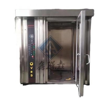 1800*2000*2200mm Grootte Elektrisch Koekje Brood Roterende Gas Industriële Bakoven