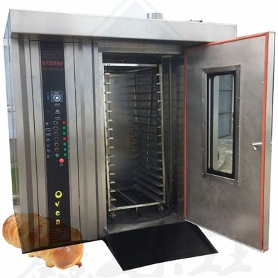 1800*2000*2200mm Grootte Elektrisch Koekje Brood Roterende Gas Industriële Bakoven