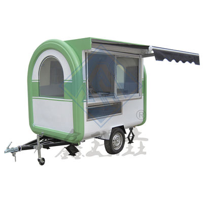 Eenvoudig/dubbelastig ontwerp mobiele voedseltruck voor het maken van voedsel in winkels voor voedingsmiddelen