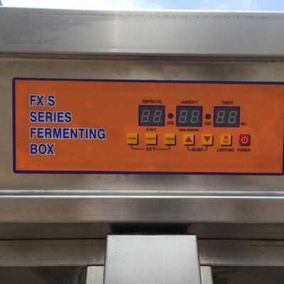 Fermentatie-machine van roestvrij staal met grote capaciteit voor de commerciële broodproductie
