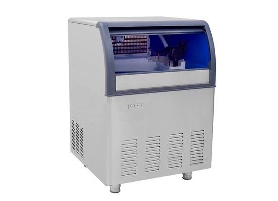 280P 127kg/dag Industriële automatische ijsblokjesmaker met 220V spanning en gemakkelijke bediening