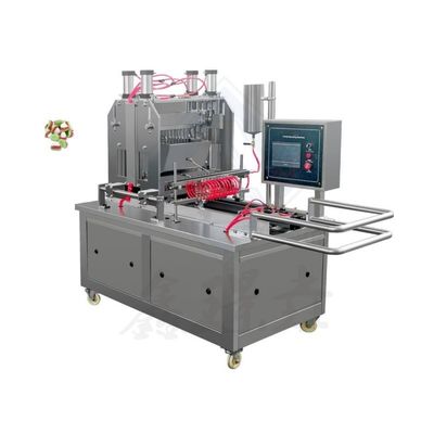 High Productivity Gummy Candy Depositing Machine voor gebruik in de snoepproductie