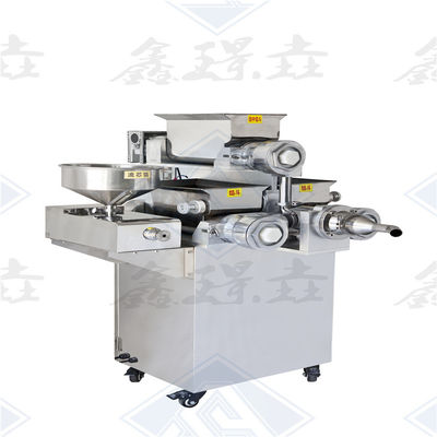 1.9KW Shanghai PAPA Automatische gevulde drie hopper inkrustingsmachine voor voedselwinkel