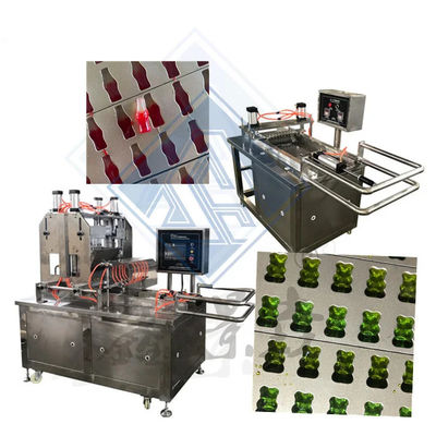 Automatische snoepmachine met een hoge productie van 50 kg/uur voor gummibeer