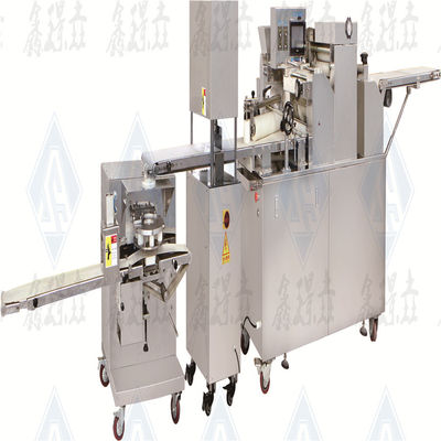390 kg Automatische grote Kubba/Kibbeh incrustatiemachine met een werkcapaciteit van 20-135 stuks/min