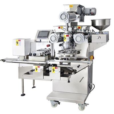 Hoogwaardige machine voor het incrusteren en vormen van pannenkoeken met drie kernen voor de productie van knoflook