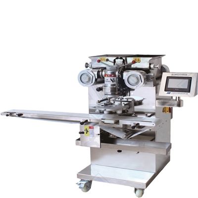 Hoogwaardige machine voor het incrusteren en vormen van pannenkoeken met drie kernen voor de productie van knoflook