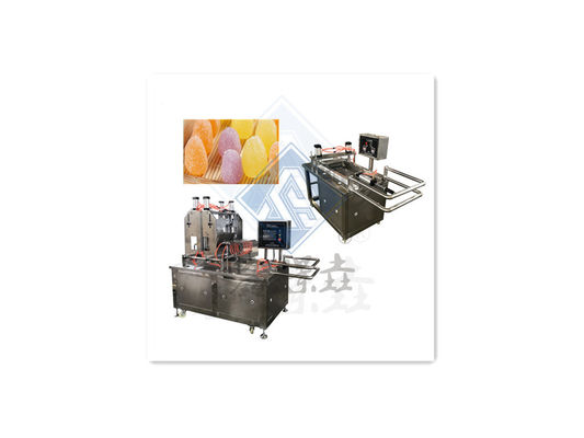 50kg/h Lekke zachte lollypop maken machine Automatisch vormen Shanghai Gummy Bear Candy
