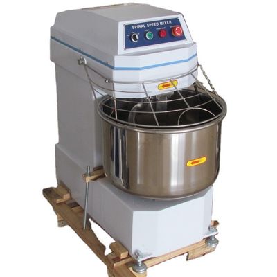 Energiebesparende 50 kg spiraalvormige deegmixer van roestvrij staal voor professionele deegknijpen