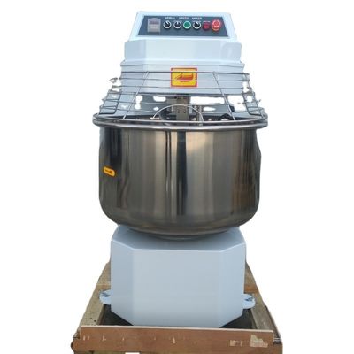 Energiebesparende 50 kg spiraalvormige deegmixer van roestvrij staal voor professionele deegknijpen