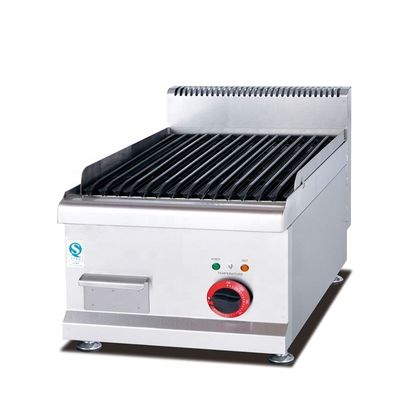 Elektrische roostergrill van roestvrij staal voor barbecue op tafel 400*650*480MM
