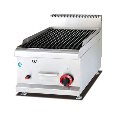 Elektrische roostergrill van roestvrij staal voor barbecue op tafel 400*650*480MM