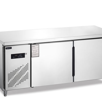 50-300L capaciteit roestvrij staal 4 laden vriezer kast werk tafel toonbank top 110V